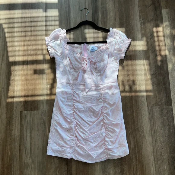 PRINCESS POLLY BACK TO PARIS MINI DRESS - Picture 4 of 8